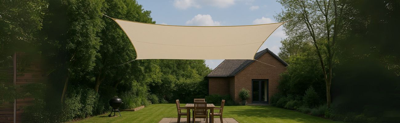 Hoe lang gaat een schaduwdoek mee?