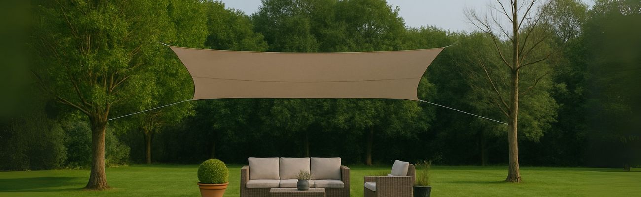 Wat zijn handige tips voor het ophangen van een schaduwdoek?