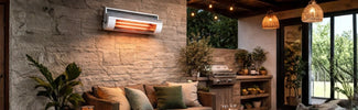 Hoeveel m² verwarmt een terrasverwarmer? - Doika