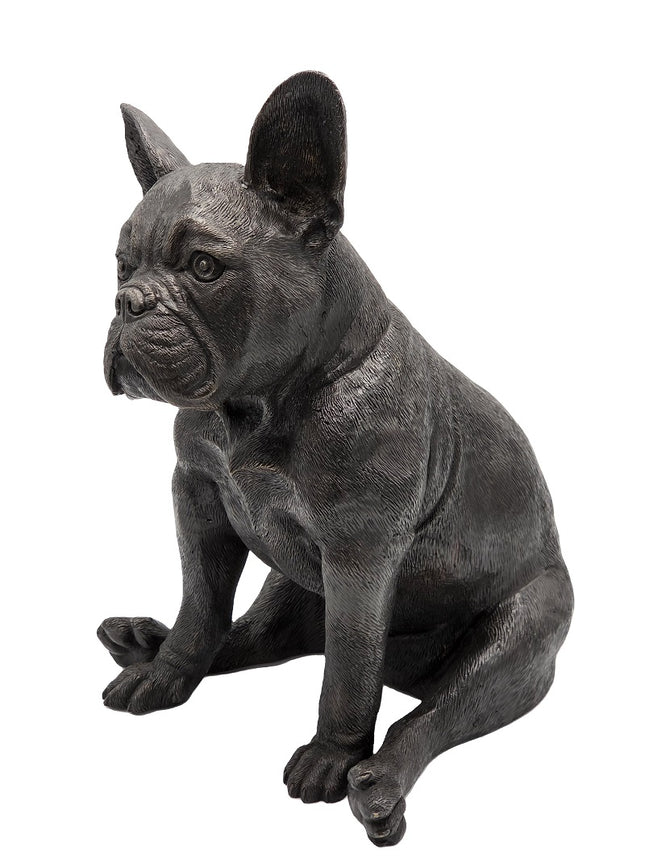 Bronzen beeld Franse Bulldog 42x30x29cm