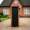 Cortenstaal Brievenbus GB023 Achtertuitname