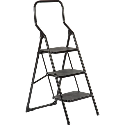 Escalo Trapladder Big  Step 3 Brede Tr. - Zwart