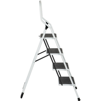 Escalo  Trapladder Big  Step 4 Brede Tr. - Wit
