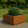 Geroba Artesa cortenstalen plantenbak 120x120x40cm 54kg