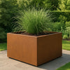 Geroba Artesa cortenstalen plantenbak vierkant 140x140x80cm 112kg