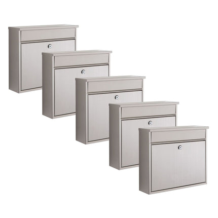 Doika · Products · Practo Garden Brievenbussen Atlanta RVS | Set van 5 stuks · Shopify