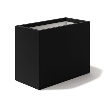 Polyester plantenbak 80x40x80 cm - Gitzwart (RAL 9005)