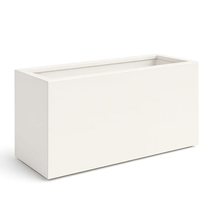 Polyester plantenbak 147x60x80 cm - Zuiver Wit (RAL 9010)