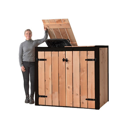 Volente Kliko Ombouw Mia 2x240 liter 133.5x87.5x119cm Douglas Hout