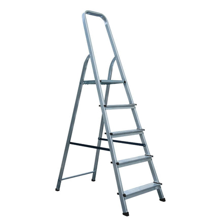 Escalo Aluminium trapladder 46x175x11 cm - 5 treden – Easy Step - Doika - Ladders en Stellingen - Escalo - 5414045031090 - L155
