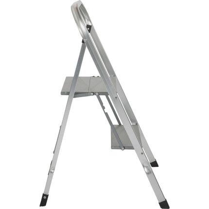 Escalo Trapladder in Alu Princess 2 Brede Treden - Doika - Ladders en Stellingen - Escalo - 5414045030048 - L234