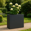 GARDRA Polyester plantenbak 100x40x100 cm - Zwartgrijs (RAL 7021) - Doika - Plantenbak - GARDRA -  - DOIKA-BP-15-RAL-7021