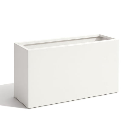 GARDRA Polyester plantenbak 110x30x67 cm - Zuiver Wit (RAL 9010) - Doika - Plantenbak - GARDRA -  - DOIKA-BP-30-RAL-9010