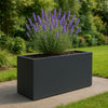 GARDRA Polyester plantenbak 120x30x60 cm - Zwartgrijs (RAL 7021) - Doika - Plantenbak - GARDRA -  - DOIKA-BP-19-RAL-7021