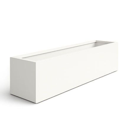 GARDRA Polyester plantenbak 190x40x40 cm - Zuiver Wit (RAL 9010) - Doika - Plantenbak - GARDRA -  - DOIKA-BP-32.1-RAL-9010