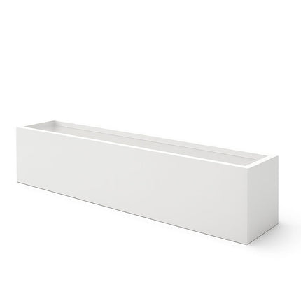 GARDRA Polyester plantenbak 200x30x20 cm - Zuiver Wit (RAL 9010) - Doika - Plantenbak - GARDRA -  - DOIKA-BP-10.1-RAL-9010