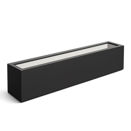 GARDRA Polyester plantenbak 208x30x20 cm - Zwartgrijs (RAL 7021) - Doika - Plantenbak - GARDRA -  - DOIKA-BP-10-RAL-7021