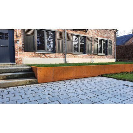 Geroba Keerwand Fronta Cortenstaal binnenhoek 50x50x75 cm - Doika - Keerwand - Geroba -  - RETACCA5