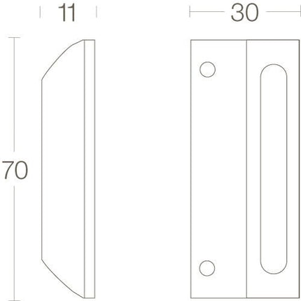 Intersteel Sluitplaat chroom - Doika - Raamsluitingen - Intersteel - 8714186022818 - 16,561,500