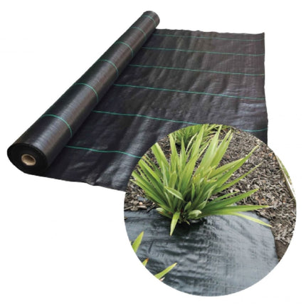Practo Gronddoek/Worteldoek 100gram per m2 10,000x105 cm - zwart - Doika - Gronddoeken - Practo Garden -  - TG301.05100