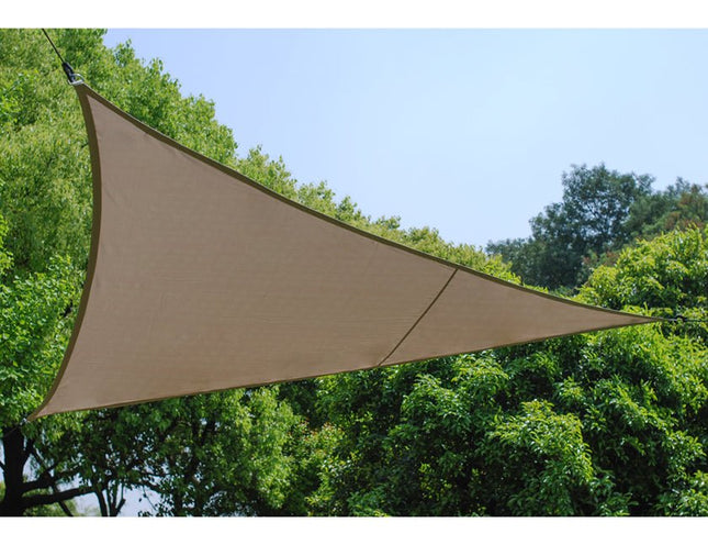 Practo Schaduwzeil polyester 500x500x500 cm - taupe - Doika - Schaduwzeil - Practo Garden -  - SZ002T
