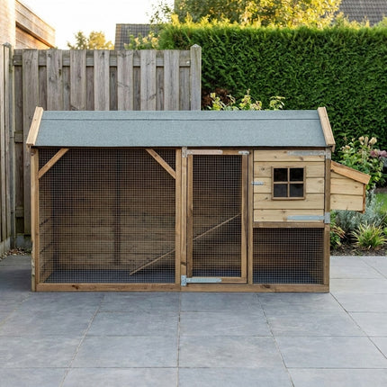 Kippenhok Lokie 273 x 95 x 148 cm