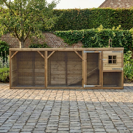 Kippenhok Adria 363 x 95 x 124 cm