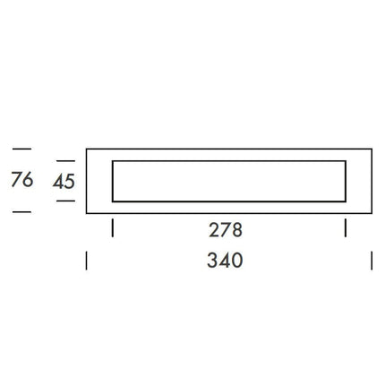 Shuffle Voordeurset vierkant met Toronto schuin & briefplaat zwart - Doika - Voordeurset - Shuffle - 8717727166699 - N1900857