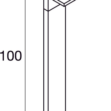 SLV Buitenlamp ABRIDOR 100 IP55 Antraciet - Doika - Buitenverlichting - SLV - 4024163231831 - 1002992