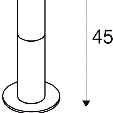 SLV Buitenlamp ALPA MUSHROOM 45 IP55 Antraciet - Doika - Buitenverlichting - SLV - 4024163119344 - 228935