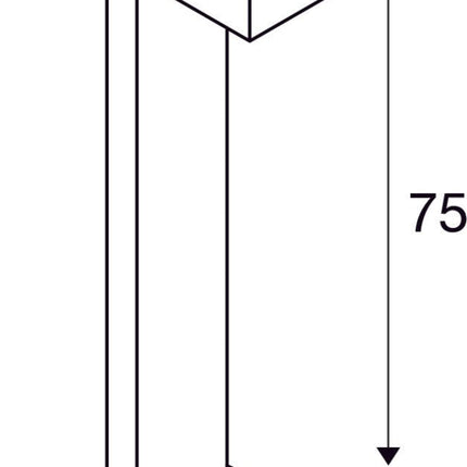 SLV Buitenlamp QUADRASYL 75 IP44 Grijs - Doika - Buitenverlichting - SLV - 4024163111652 - 232294