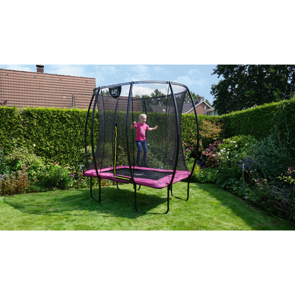 EXIT Silhouette trampoline 153x214cm - roze