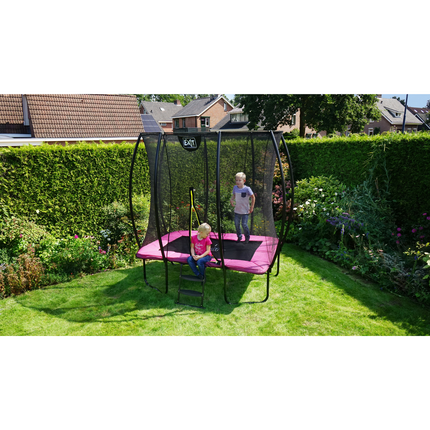 EXIT Silhouette trampoline 153x214cm - roze