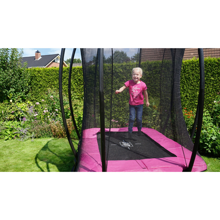 EXIT Silhouette trampoline 153x214cm - roze