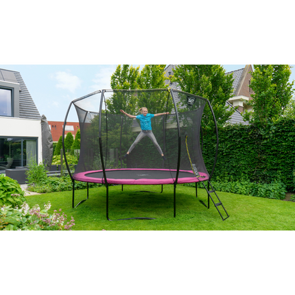 EXIT Silhouette trampoline ø244cm - roze