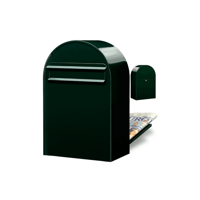 Bobi Classic B COL 6064 zwartgroen - LetterBox - Brievenbus - Bobi - 6417237006301 - 01.01.09.26 zwartgroen COL6064