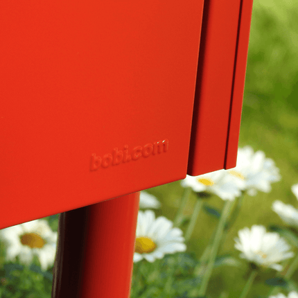 Bobi Classic RAL 3001 helderrood - LetterBox - Brievenbus - Bobi - 6417237001054 - 01.01.01.01 helderrood RAL3001