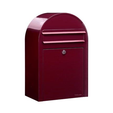 Bobi Classic RAL 3005 bordeauxrood - LetterBox - Brievenbus - Bobi - 6417237001139 - 01.01.01.05 bordeauxrood RAL3005