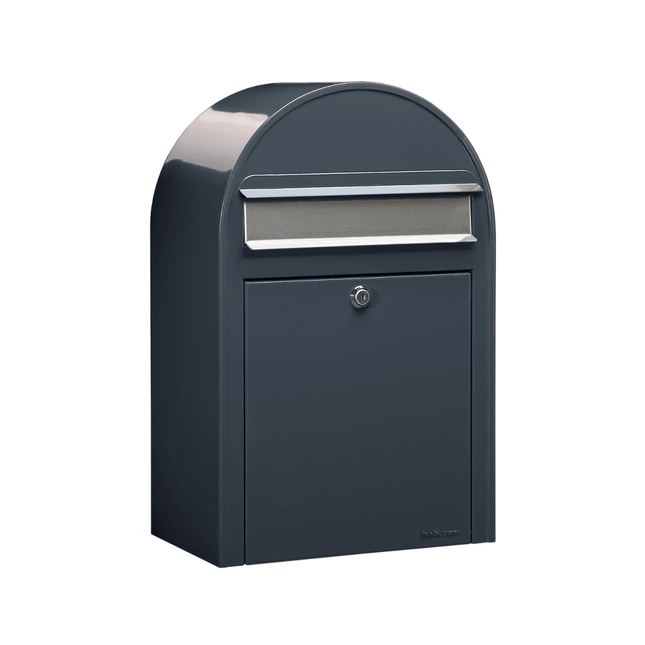 Bobi Classic RAL 7016 donkergrijs/RVS - LetterBox - Brievenbus - Bobi - 6417237001146 - 01.01.01.55 d.grijs RAL7016/RVS