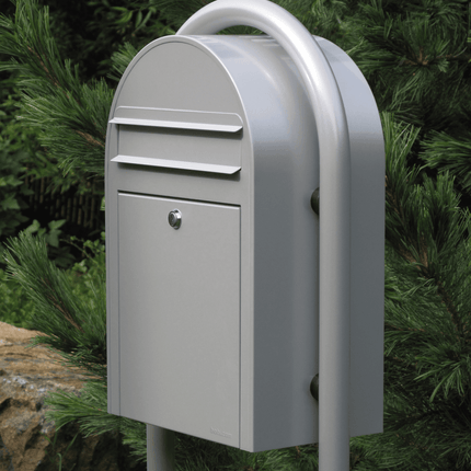 Bobi Classic RAL 9006 Nordic Silver - LetterBox - Brievenbus - Bobi - 6417237001429 - 01.01.01.37 N.Silver RAL9006