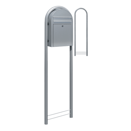 Bobi Classic RAL 9006 Nordic Silver - LetterBox - Brievenbus - Bobi - 6417237001429 - 01.01.01.37 N.Silver RAL9006