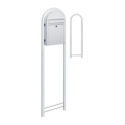 Bobi Classic S RAL 9016 wit - LetterBox - Brievenbus - Bobi - 6417237039071 - 01.01.19.40 wit RAL9016