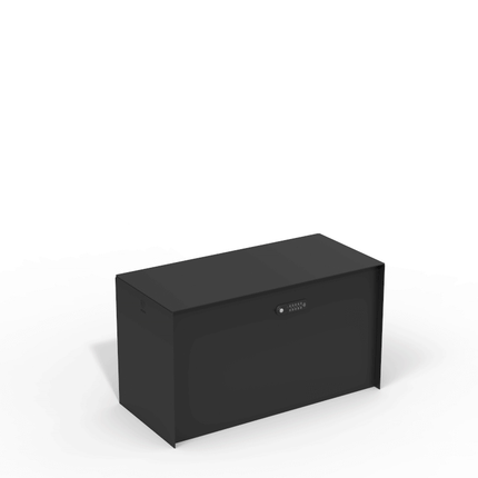 eSafe Bulkbox Pakketbox Blank aluminiumkleurig RAL 9006 - Doika BV - Pakketbox - eSafe - -