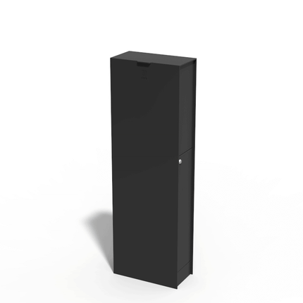 eSafe Fenix Top Medium Pakketbrievenbus Blank aluminiumkleurig RAL 9006 - Doika BV - Pakketbrievenbus - eSafe - -