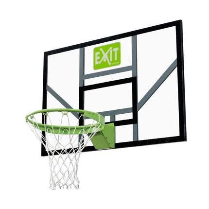 EXIT Galaxy basketbalbord met dunkring en net - groen/zwart - Doika BV - Basketbal - EXIT Toys - 8718469463961 - 46.40.30.00