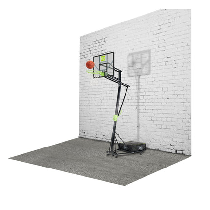 EXIT Galaxy verplaatsbaar basketbalbord op wielen - groen/zwart - Doika BV - Basketbal - EXIT Toys - 8718469463930 - 46.05.10.00