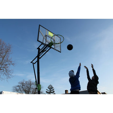 EXIT Galaxy verplaatsbaar basketbalbord op wielen - groen/zwart - Doika BV - Basketbal - EXIT Toys - 8718469463930 - 46.05.10.00