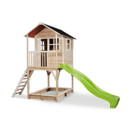 EXIT Loft 700 houten speelhuis - naturel - Doika BV - Loft speelhuisjes - EXIT Toys - 8717703021325 - 50.07.21.00