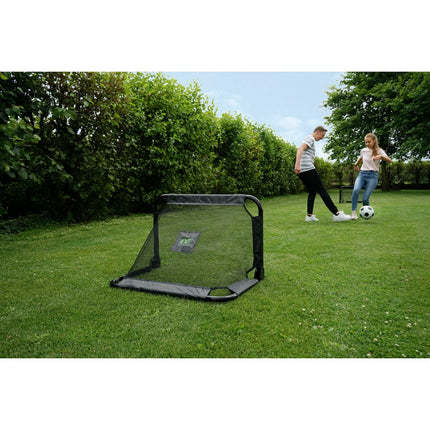 EXIT Pico stalen voetbaldoel 90x60cm (set van 2) - zwart - Doika BV - Voetbaldoelen - EXIT Toys - 8718469463794 - 41.00.20.00