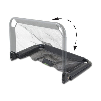 EXIT Pico stalen voetbaldoel 90x60cm (set van 2) - zwart - Doika BV - Voetbaldoelen - EXIT Toys - 8718469463794 - 41.00.20.00